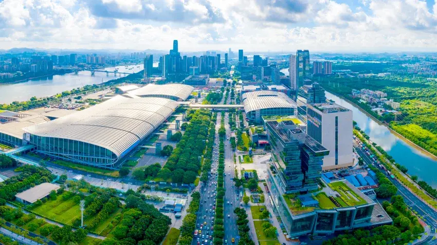 Minneapolis skyline at sunset